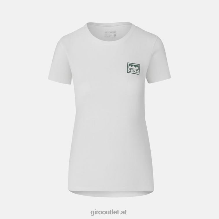 Giro weiße Alpen Frauen Tech-T-Shirt – Kurzarm 082281359