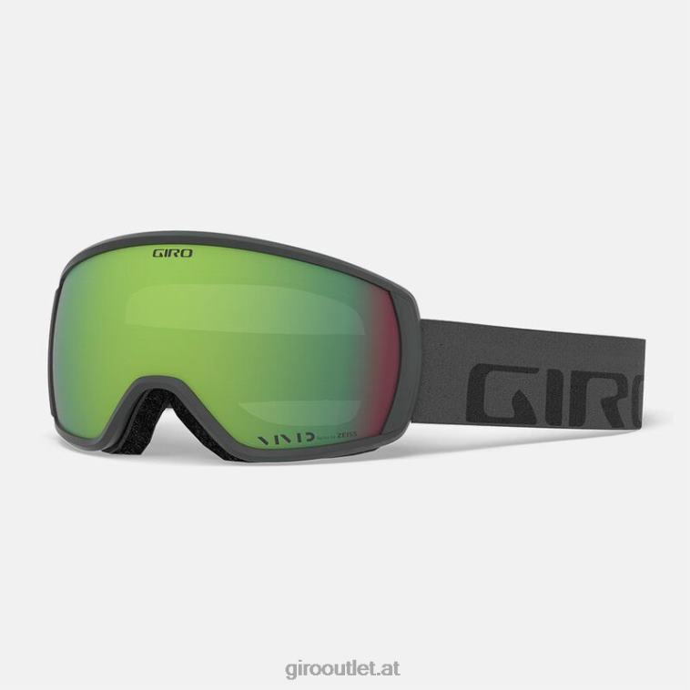 Giro graue Wortmarke Männer Balance-Brille 08228647