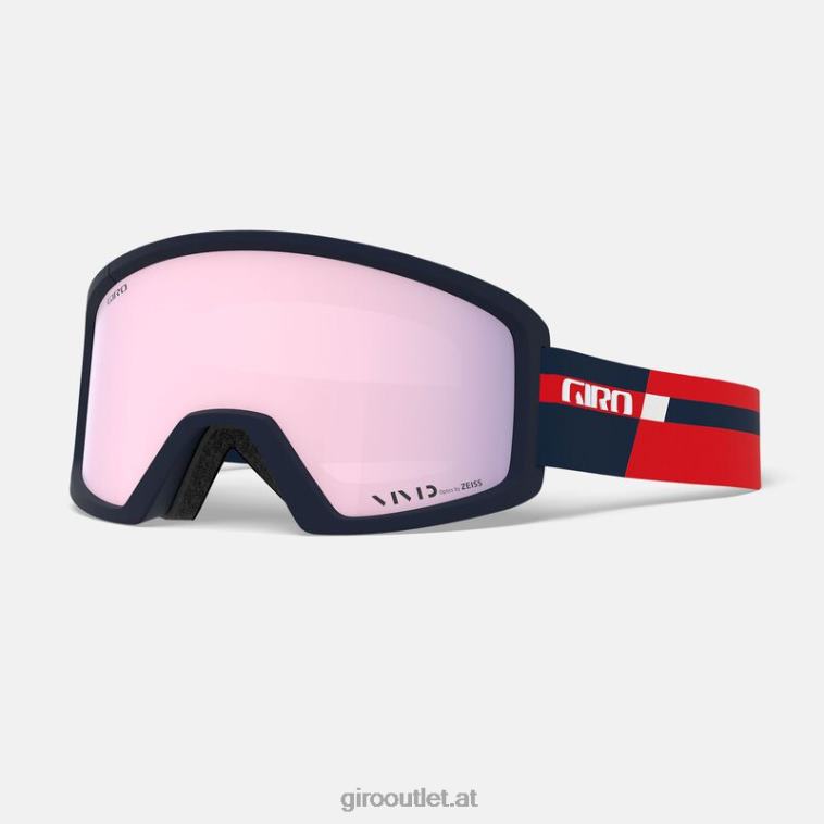 Giro rotes Mitternachtspodium Männer Blockbrille 082281078