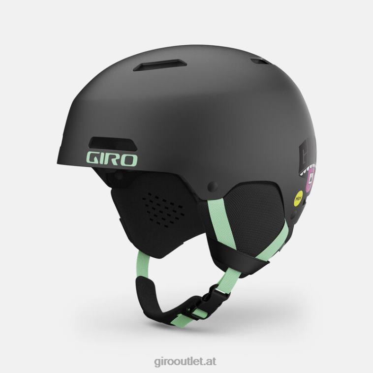 Giro mattschwarzer geteilter Brunnenberg Männer Ledge Mips Helm 08228358